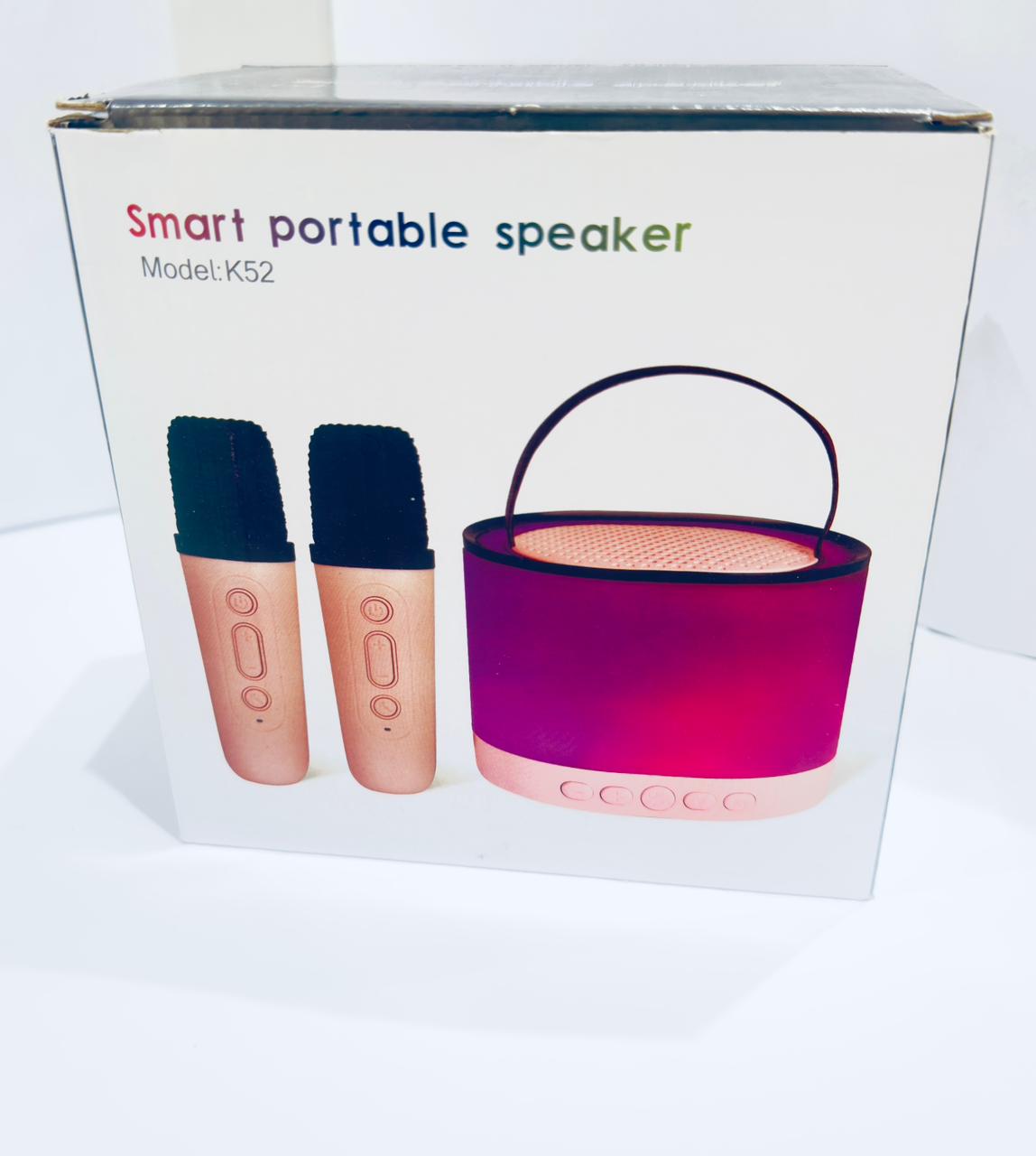 Smart portable speaker