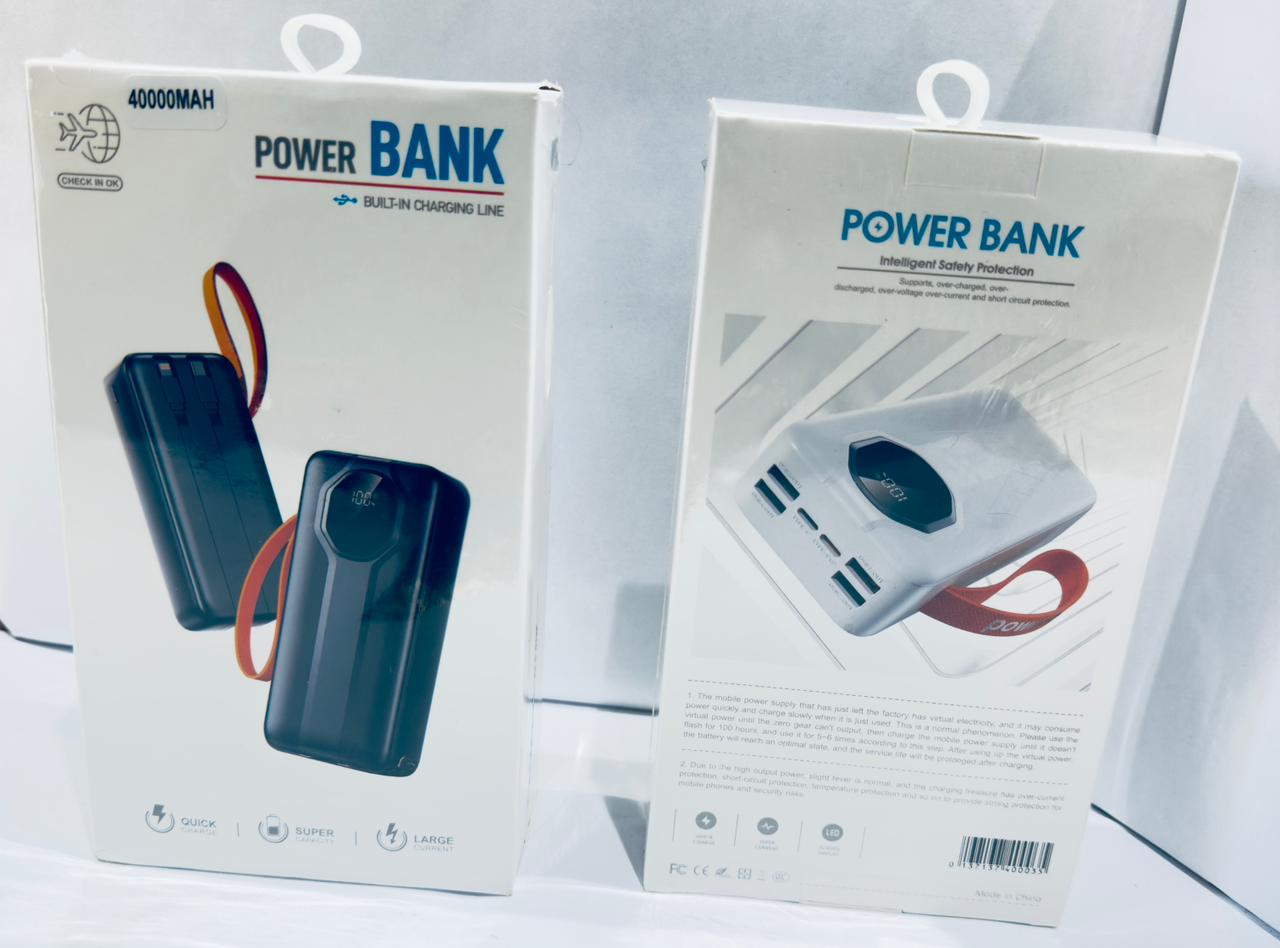 40000 MAH Fast Power Bank
