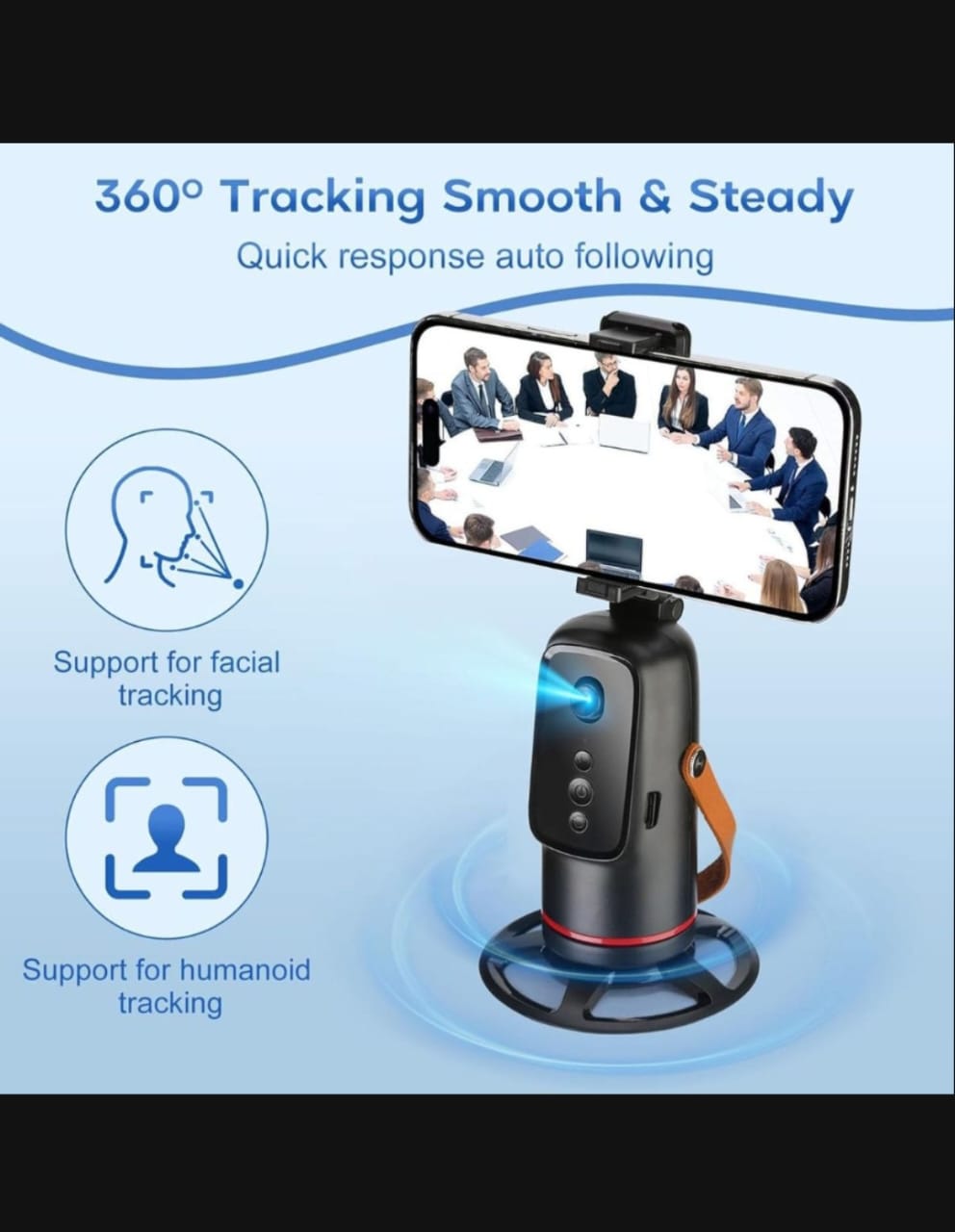 360 Degrees Face tracker