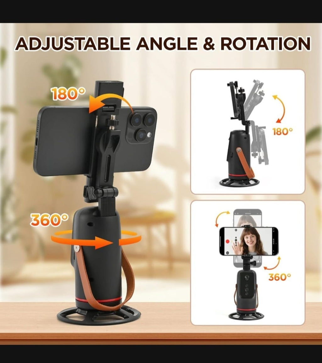 360 Degrees Face tracker