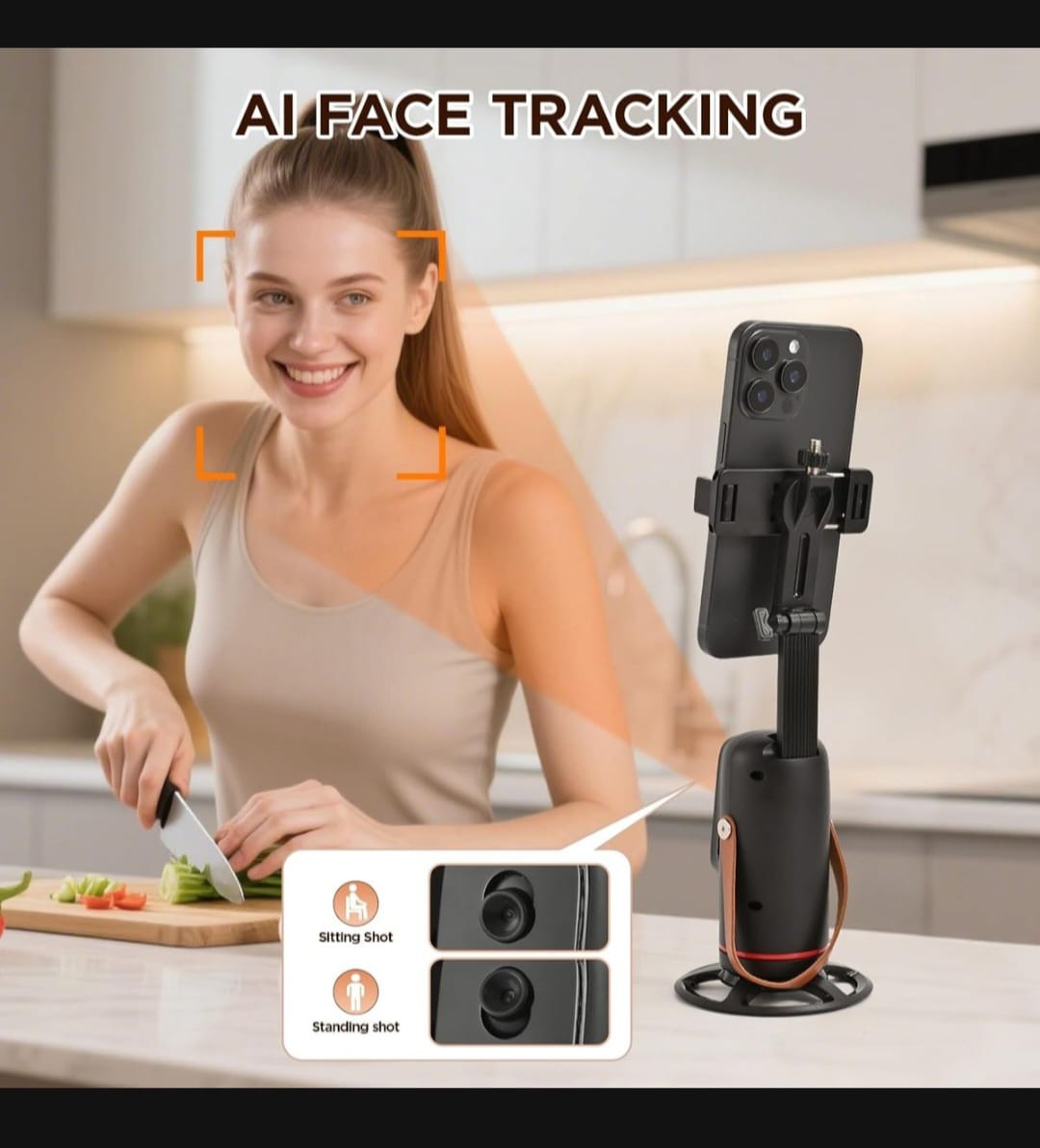 360 Degrees Face tracker