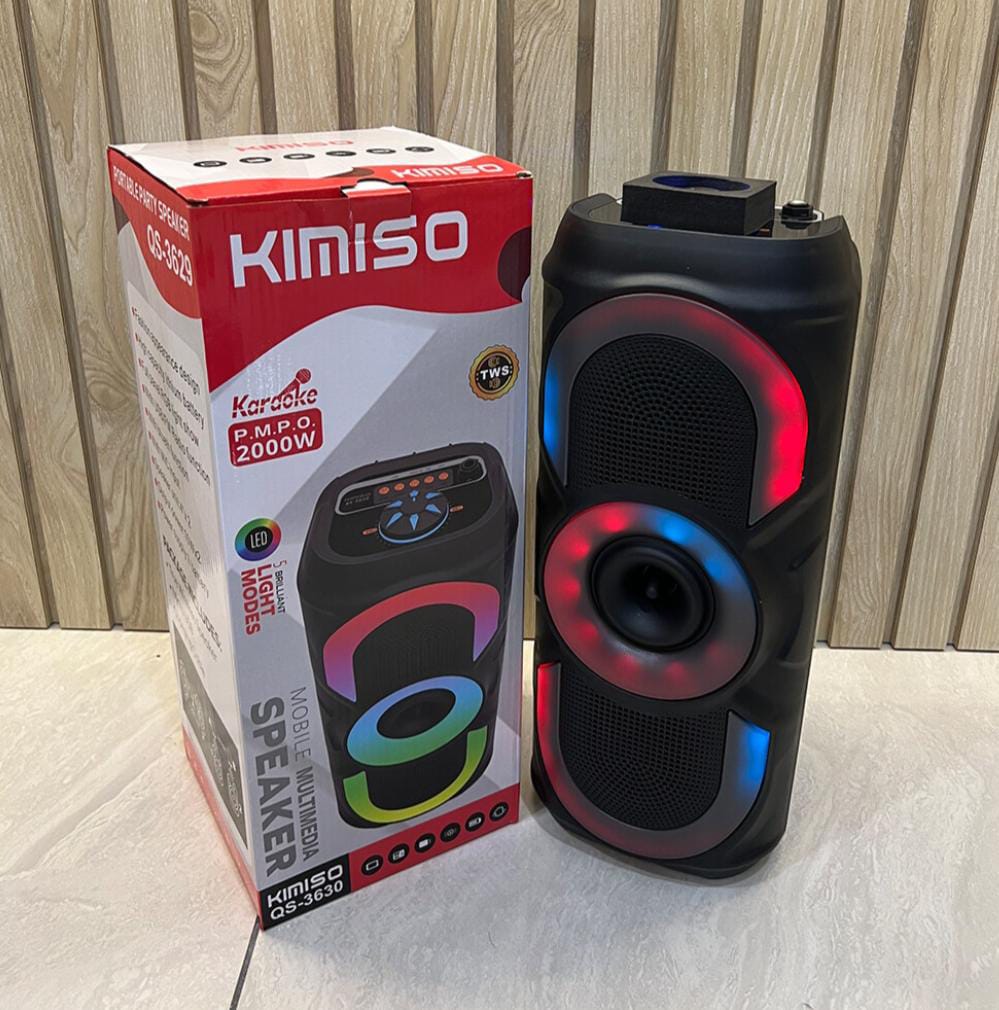 Kamiso Bluetooth speaker with lighting