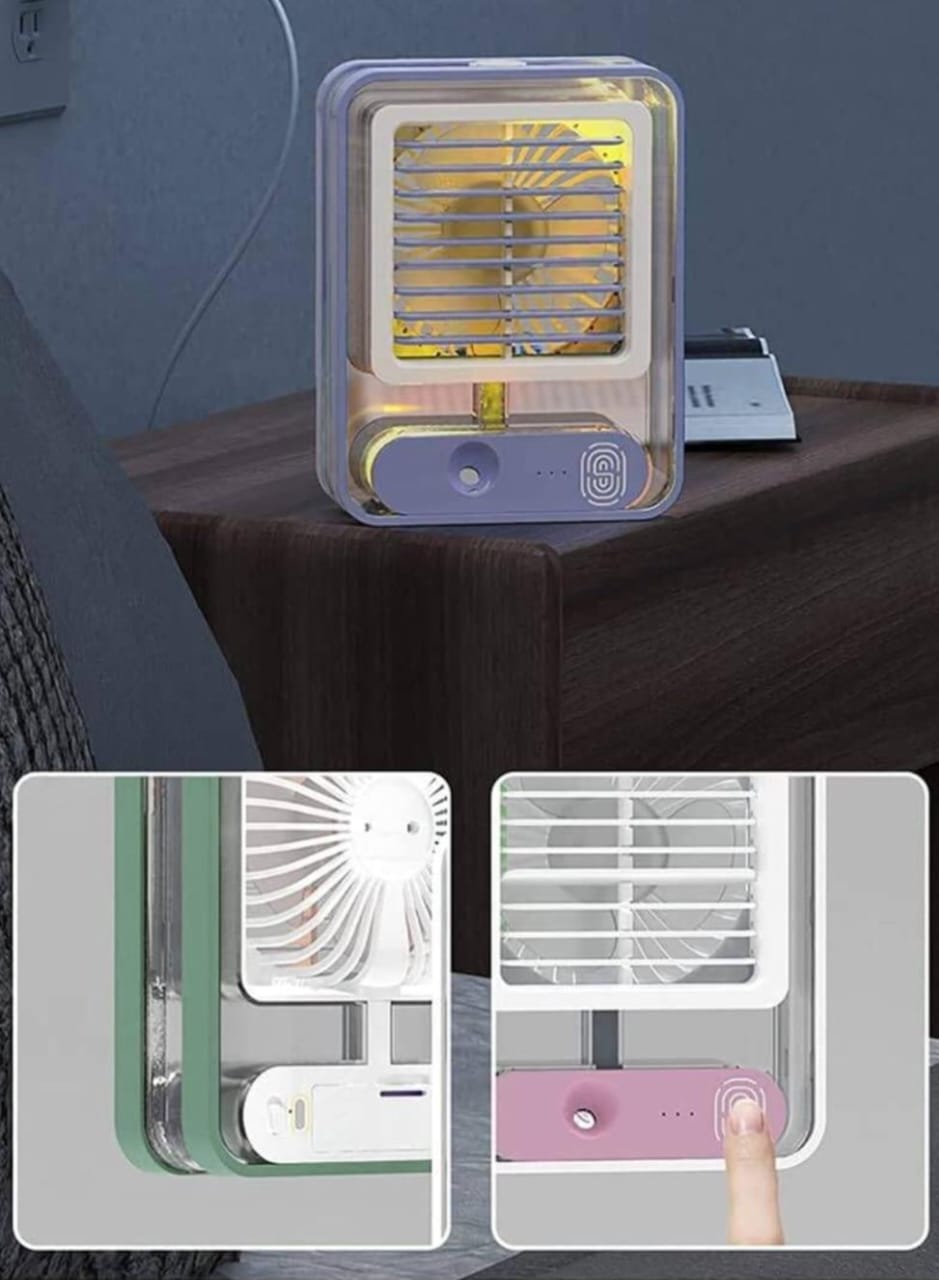 Mist Spraying cooling fan