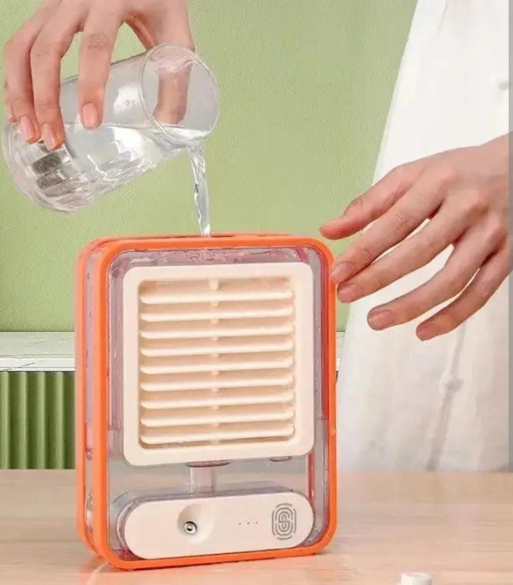 Mist Spraying cooling fan