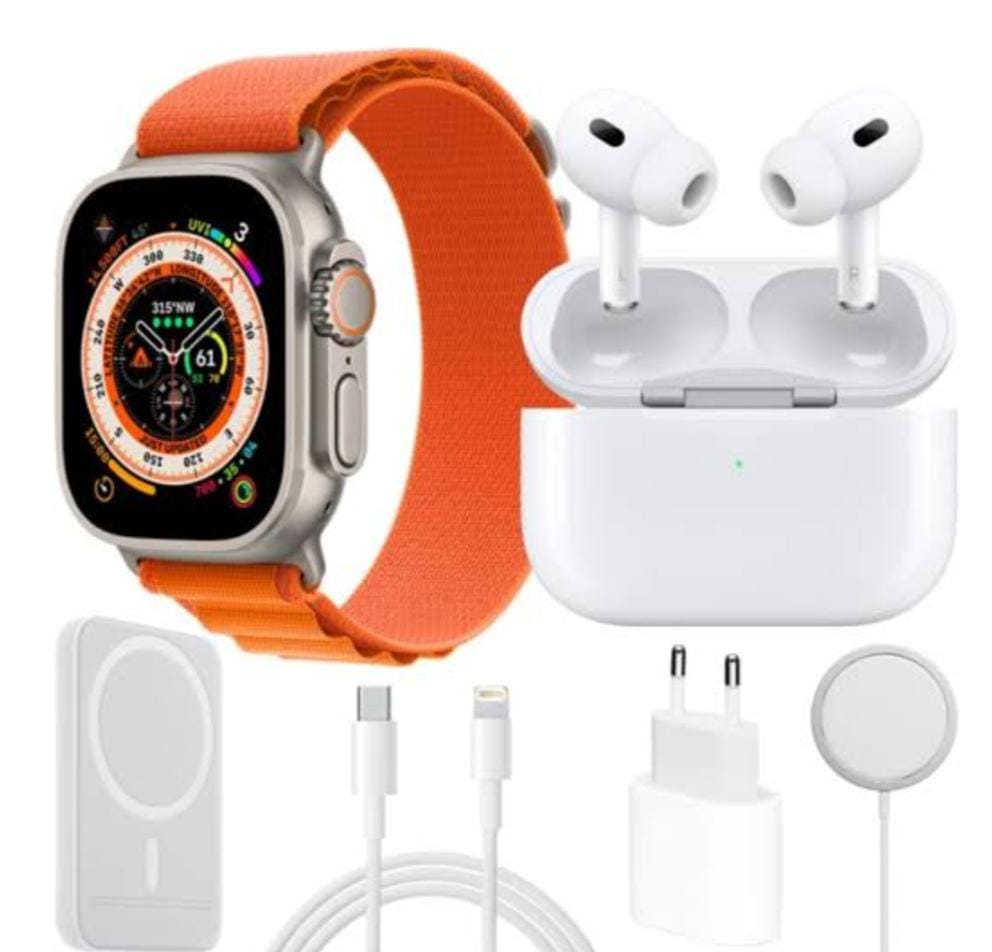 SmartSync X3 – Ultimate 6-in-1 Smartwatch & Earbuds Combo