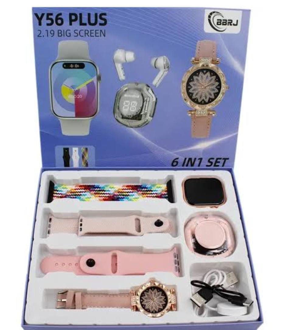Y56 Plus Smartwatch 6 in 1