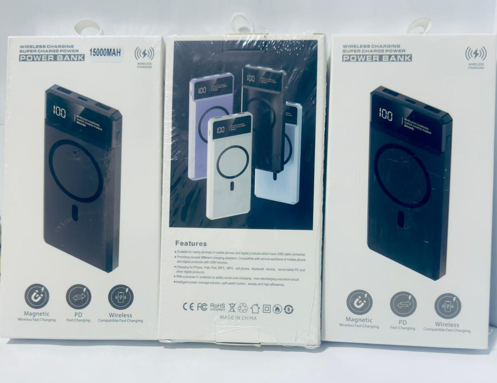 15000MAH Wireless Power Bank